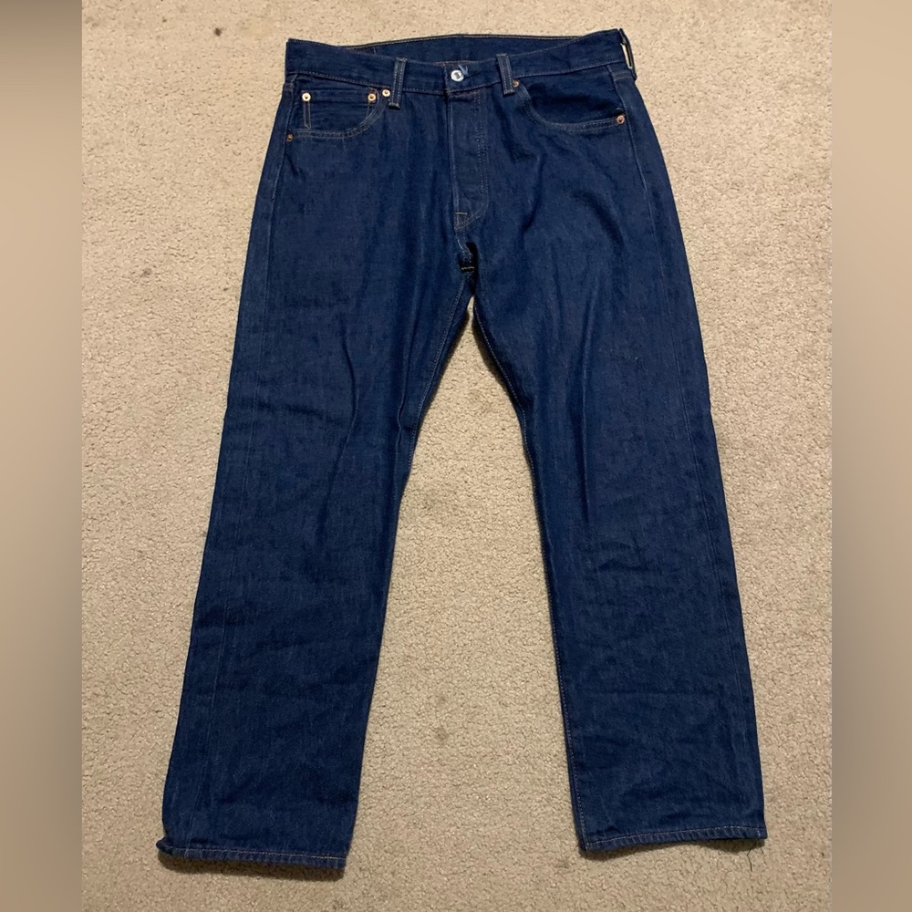 Levi 501’s dark wash
